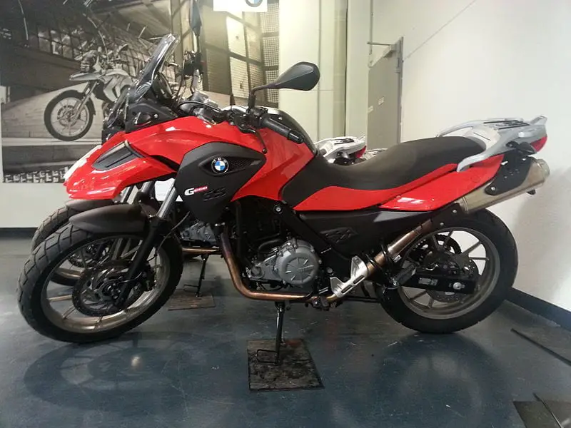 BMW, G650 GS as one of the best motorcycles for short women riders.