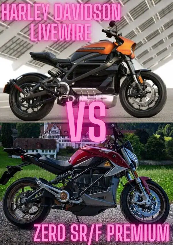 Harley-Davidson LiveWire vs. Zero SRF Premium