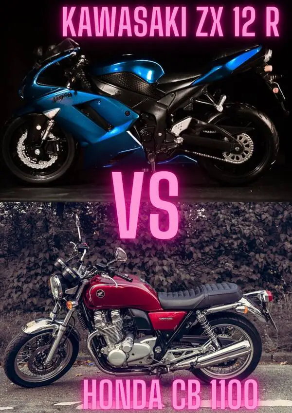 KAwasaki ZX 12 R VS Honda CB1100