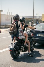 What Should a pillion hold