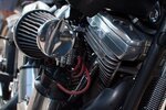 Clean motorcycle Air Filter