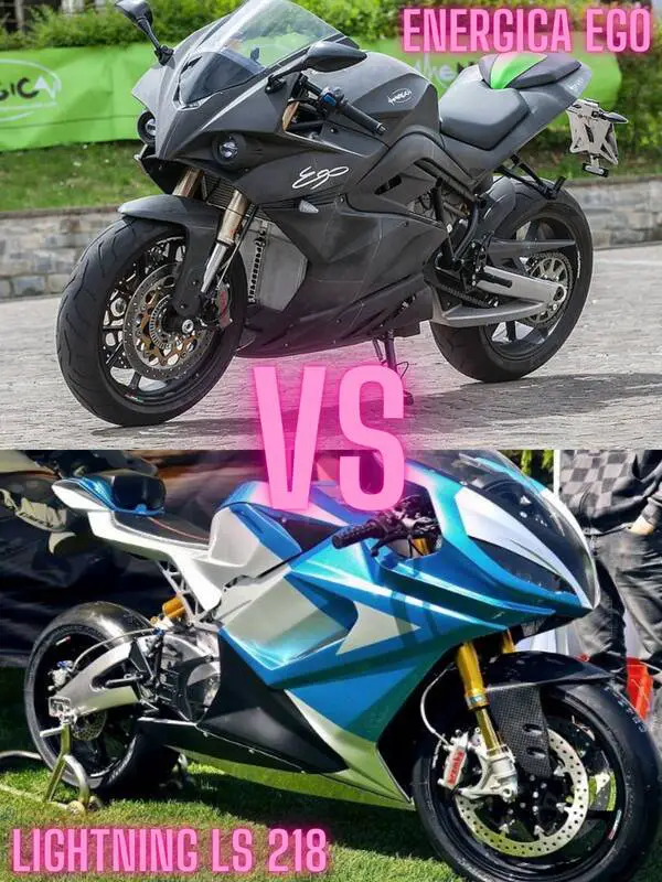 Energica EGO vs. Lightning LS218