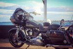 Ergonomics of Harley road glide and honda gold wing