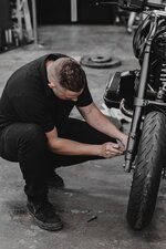 External factors of motorcycle vibration