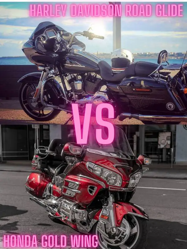 HONDA GOLDWING VS. HARLEY ROAD GLIDE