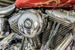 V twin engine of Star Venture and Kawasaki Vulcan