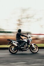 Honda Africa Twin ergonomics