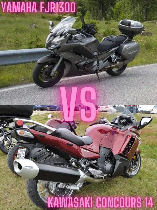 Yamaha FJR1300 and Kawasaki Concours 14