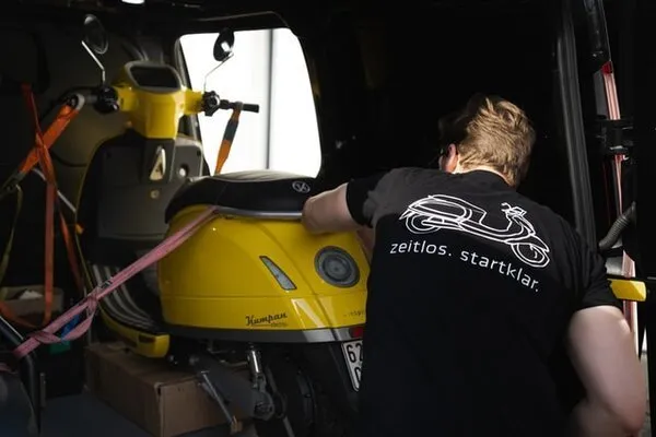 HOW TO TIE DOWN A MOTORCYCLE IN AN ENCLOSED TRAILER